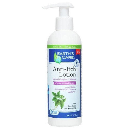 Earths Care Anti-Itch Lotion, 8 Oz